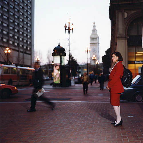 Street portrait San Francisco 1997 Jacquie Maria Wessels
