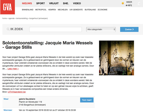 Gazet van Antwerpen Jacquie Maria Wessels